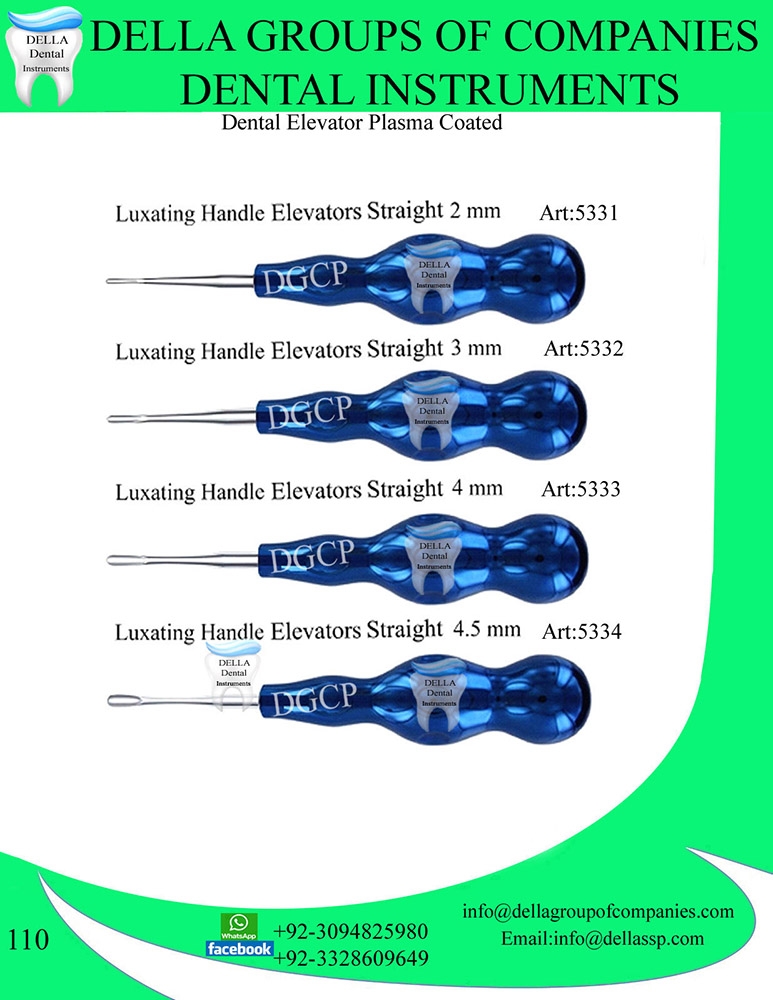 Dental Elevator Plasma Coated